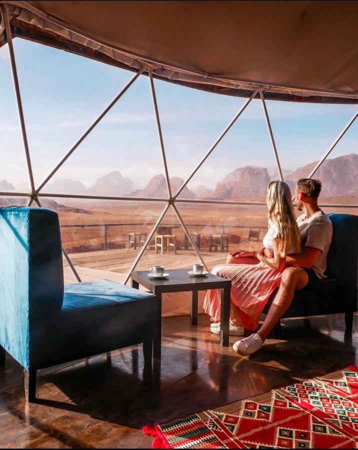 Апартаменты Sun Luxury Camp &Tour Вади-Рам Экстерьер фото