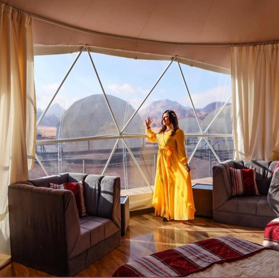 Апартаменты Sun Luxury Camp &Tour Вади-Рам Экстерьер фото