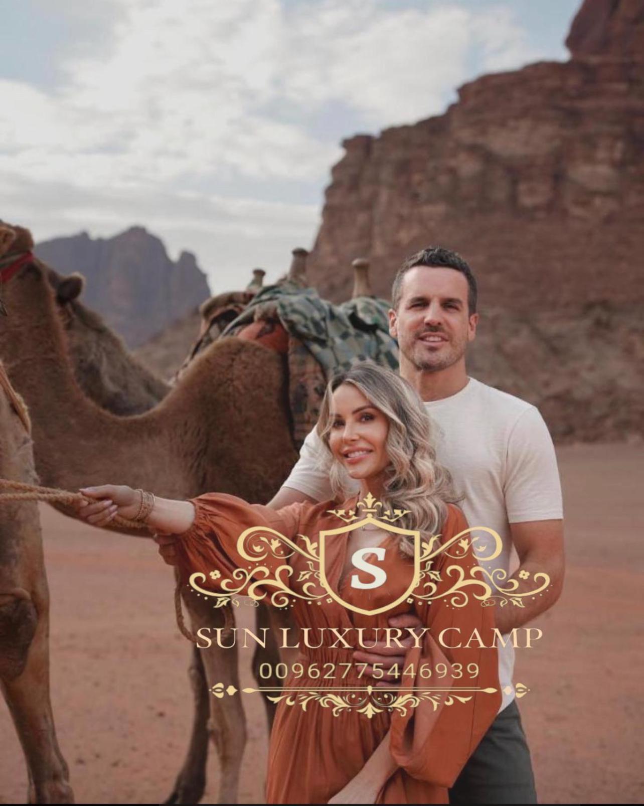 Апартаменты Sun Luxury Camp &Tour Вади-Рам Экстерьер фото